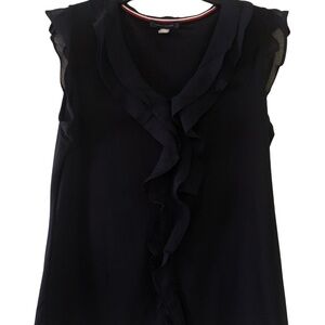 Beautiful navy blue blouse
